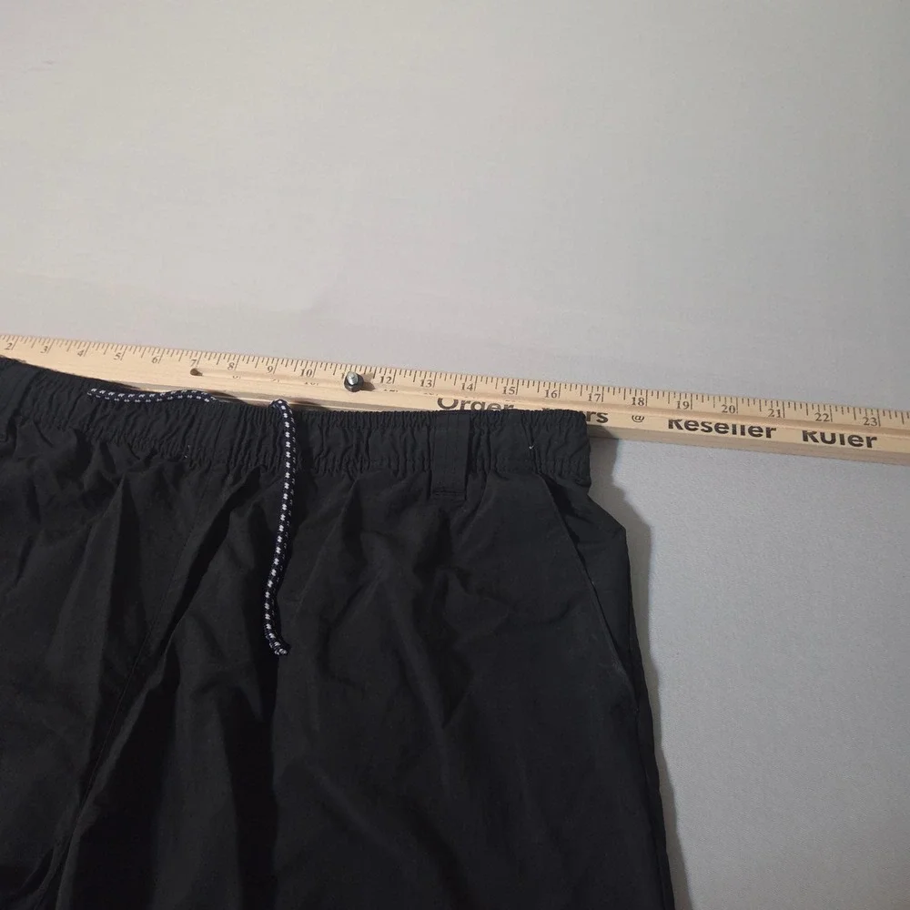 Columbia PFG Shorts Mens L Black Navy Blue LOT OF 2 Fishing Performance Gear
